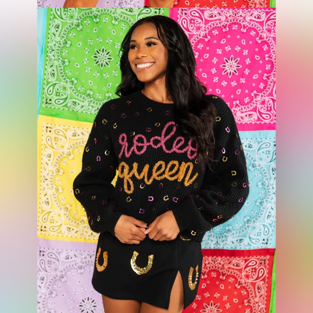 Queen of Sparkles - Rodeo Queen Sweater